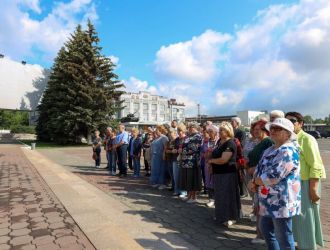 Церемония скорби и Памяти, посвященная ушедшим металлургам.