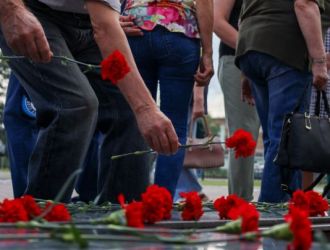 Церемония скорби и Памяти, посвященная ушедшим металлургам.