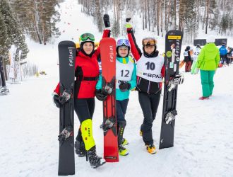 Первенство АО «ЕВРАЗ ЗСМК» по горным лыжам и сноуборду, в рамках открытия спартакиады комбината.