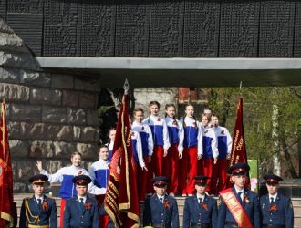 Торжественная церемония, посвященная 79-ой годовщине Победы советского народа в Великой Отечественной Войне 1941-1945 гг.