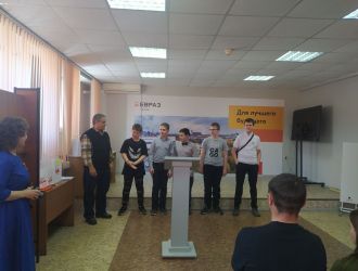 Открытие выставки "Техника Победы"