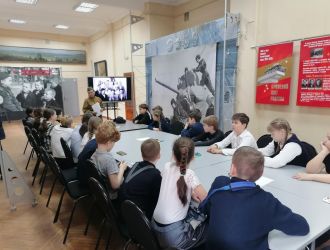 Музейное занятие  "Военное детство"