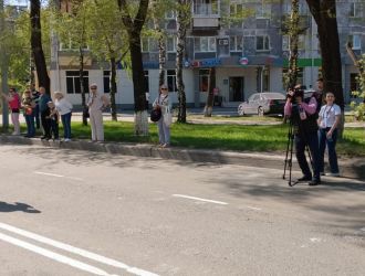 90 –ая традиционная легкоатлетическая эстафета на приз газеты «Новости ЕВРАЗа» посвященная Дню Победы