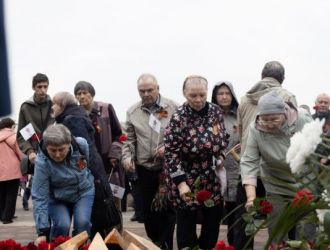 Торжественное мероприятие, посвящённое 80-ой годовщине Победы в ВОВ с участием губернатора Кемеровской области – Кузбасса И.В. Середюка