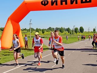 Легкоатлетическая эстафета, посвященная Дню металлурга