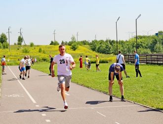 Легкоатлетическая эстафета, посвященная Дню металлурга