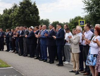 Награждение сотрудников ЕВРАЗ ЗСМК, занесение на Доску Почёта