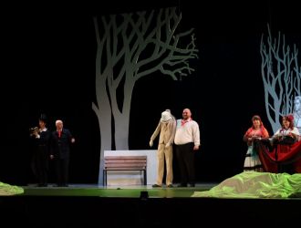 Премьера спектакля "Спасти камер-юнкера Пушкина"