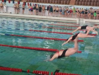 Командное первенство комбината по плаванию