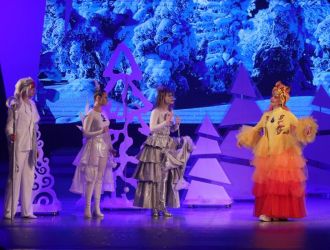 Новогоднее театрализованное представление "Снежные стражи: спасение Нового Года". 