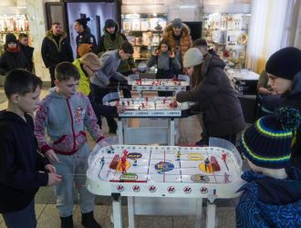 Открытие новой хоккейной коробки в Заводском районе