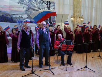 Встреча хора ветеранов &laquo;Поющая душа Запсиба&raquo;