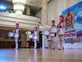 Приём руководителя администрации Заводского района в честь Дня защитника Отечества