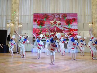 Приём руководителя администрации Заводского района в честь Дня защитника Отечества