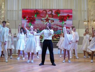 Приём руководителя администрации Заводского района в честь Дня защитника Отечества