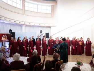 Хор ветеранов кузнецких металлургов отметил свой 40-летний юбилей