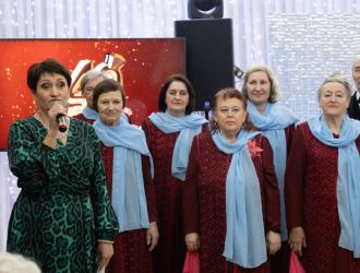 Хор ветеранов кузнецких металлургов отметил свой 40-летний юбилей