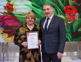 Торжественный приём руководителя администрации Заводского района в честь Международного женского дня