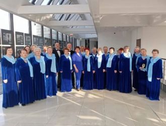 Участие хора ветеранов кузнецких металлургов на Международном конкурсе искусств &laquo;Моя звезда&raquo; им. А. Ленского