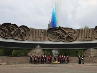 Церемония памяти с участием Губернатора Кузбасса Ильи Середюка