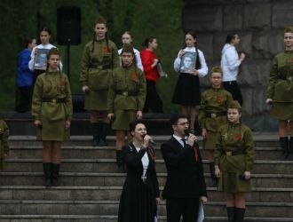 Церемония памяти с участием Губернатора Кузбасса Ильи Середюка