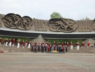 Церемония памяти с участием Губернатора Кузбасса Ильи Середюка