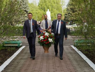 Торжественное мероприятие, посвящённое Дню Победы в Заводском районе
