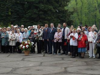 Торжественное мероприятие, посвящённое Дню Победы в Заводском районе