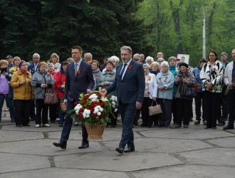 Торжественное мероприятие, посвящённое Дню Победы в Заводском районе