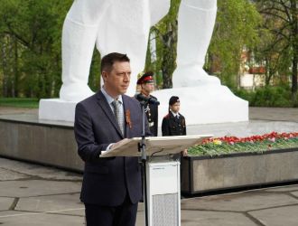 Торжественное мероприятие, посвящённое Дню Победы в Заводском районе