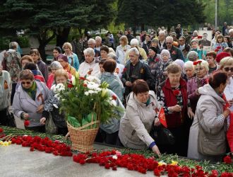 Торжественное мероприятие, посвящённое Дню Победы в Заводском районе