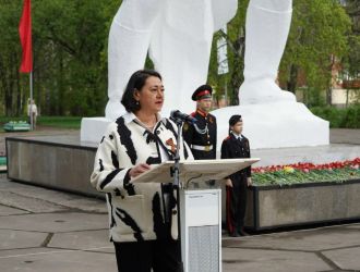 Торжественное мероприятие, посвящённое Дню Победы в Заводском районе