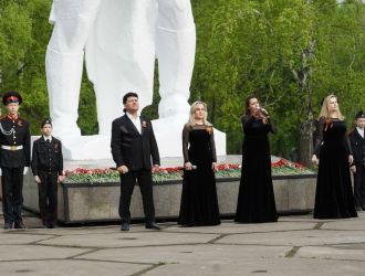 Торжественное мероприятие, посвящённое Дню Победы в Заводском районе