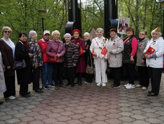 Торжественное мероприятие, посвящённое Дню Победы в Заводском районе