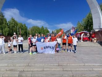 Традиционная легкоатлетическая эстафета на приз газеты &laquo;Новости ЕВРАЗа&raquo;, посвящённая Дню Победы и памяти ветерана спорта В.П. Тагильцева