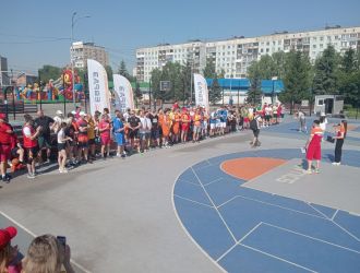 Соревнования по баскетболу 3х3 среди работников ЗСМК и Евразруды в зачёт Спартакиады ЕВРАЗа