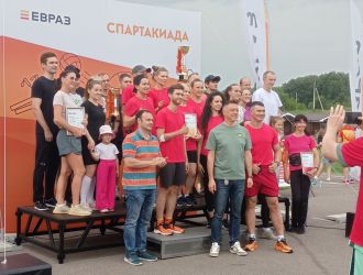 XXI традиционная легкоатлетическая эстафета ЕВРАЗа
