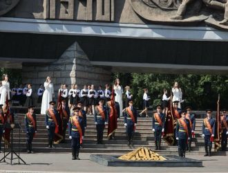 Церемония памяти при участии Губернатора Кузбасса И.В. Середюка, посвящённая Дню металлурга