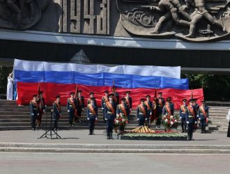 Церемония памяти при участии Губернатора Кузбасса И.В. Середюка, посвящённая Дню металлурга