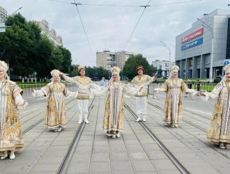 Парад-шествие шахтёров южной агломерации Кузбасса в рамках Губернаторского Дня шахтёра