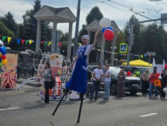 Парад-шествие шахтёров южной агломерации Кузбасса в рамках Губернаторского Дня шахтёра