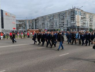 Парад-шествие шахтёров южной агломерации Кузбасса в рамках Губернаторского Дня шахтёра