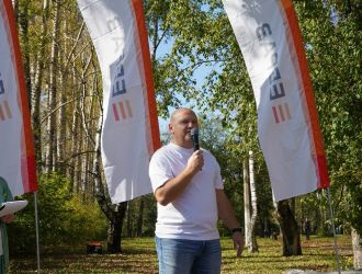 Посадка лип в Заводском районе