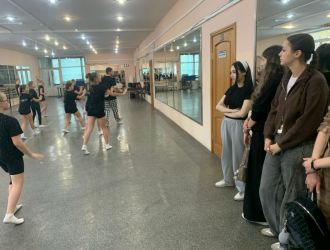 Студенты-педагоги по вокалу и хореографии во Дворце культуры кузнецких металлургов!